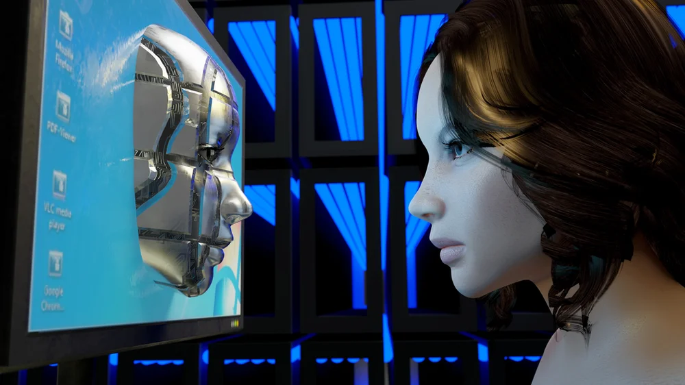 Exploring Humanity's Future Through AI in Thomas R. Weaver's "Artificial Wisdom"
