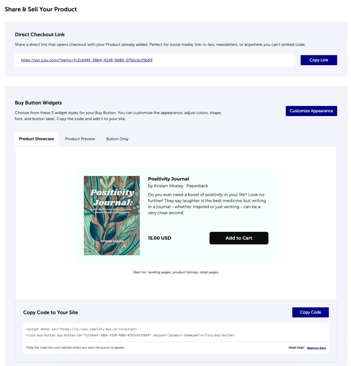 Lulu Direct Dashboard Walkthrough
