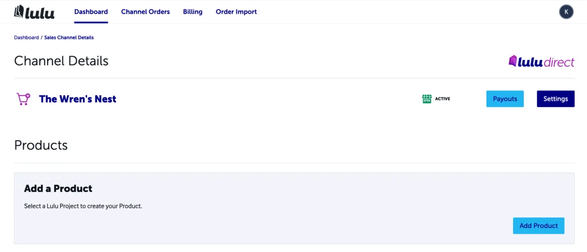 Lulu Direct Dashboard Walkthrough